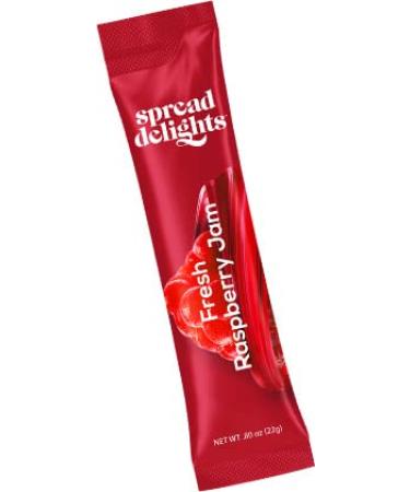 Spread Delights Raspberry Jam â Single Serve Packs for On-the-Go Snacks  All Natural  (20-Count) Raspberry Spread 0.8 Ounce (Pack of 20) - Buy Online on GoSupps.com