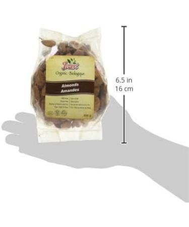 Inari Organic Whole Almonds Raw 200g - Buy Online on GoSupps.com