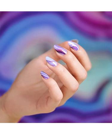 Color Street Ultraviolet Agate Nail Polish Strips - Limited Edition - Buy Online on GoSupps.com