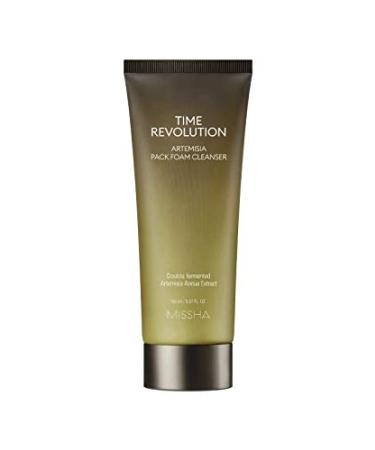 Missha Time Revolution Artemisia Pack Foam Cleanser