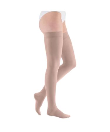 Medi Medive Elegance - 0250c16 Sempellate Women's compression stockings with closed lace |CCL2 |Triked edge |Cashmere |Gr.VI short
