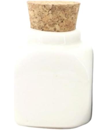minkissy 2pcs Bottle for Manicure Gratitude Jar Clear Bottle with Lid Travel Bottles Polymer Clay Charms for Nails Blessings Jar Ceramic Favor Jars Ceramics for Manicure Bamboo - Buy Online on GoSupps.com
