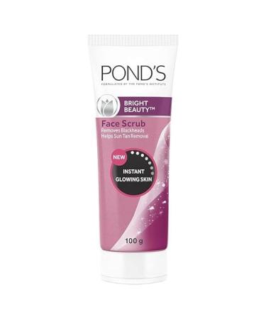 P.O.N.D.'S Bright Beauty Face Scrub Deep Clean But Mild On Skin Exfoliate Remove Blackheads & Sun Tan Gel Scrub Bright Glowing Skin 100 g