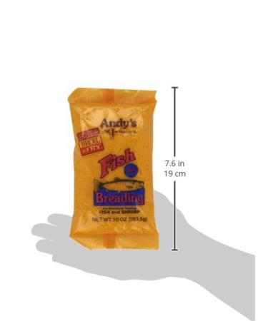 Andyâ€™s Fish Breading Red - 10oz Pack of 12 | Crispy Seafood Coating - Buy Online on GoSupps.com