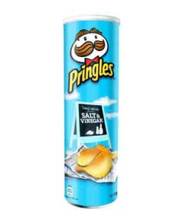 Pringles sel et vinaigre 165 gr 9x | Poids total 1485 gr