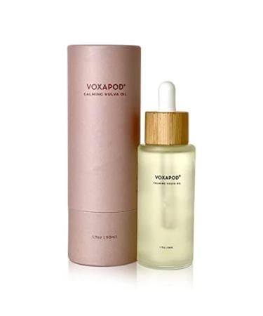 Natural Yoni Oil Vaginal Dryness Moisturizer - pH Balanced Feminine Care - USA Made Vegan Fragrance-free Intimate Oil - Fight Odor Soothe Razor Burn Ingrown hairs Itching - Menopause Support 1.7ozs