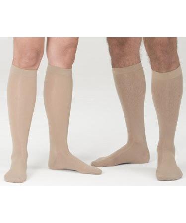 medi Assure 15-20 mmHg Calf High Compression Stockings Open Toe