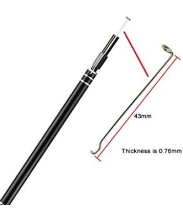5.5mm Ear Wax Removal Tool Endoscope with 6 LED Light for Windows PC & Android - Otoscope Ear Camera for Ear Cleaning with OTG Function - Buy Online on GoSupps.com