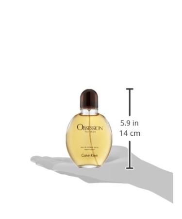 Calvin Klein Obsession for Men Eau de Toilette 4 Fl Oz - 1 Pack - Buy Online on GoSupps.com