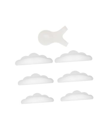 3 Pairs Silicone Pads Tool Lash Tools for Extensions Silicone Lash Lift Pads Eyelashes Grafting Tool Grafted Eyelashes Tool Lash Curl and Crimping Comb Medium