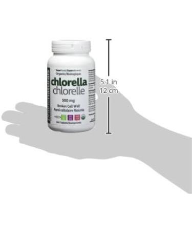 Prairie Naturals Organic Chlorella Broken Cell Wall Tablets - 360 Count 360 count (Pack of 1) - Buy Online on GoSupps.com