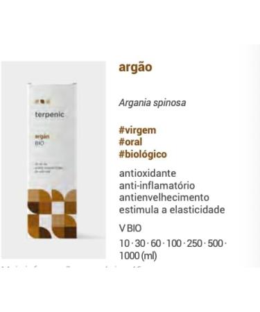  Terpenic Evo Argan Organic Virgin Oil 60 ml 1 Unit - Buy Online on GoSupps.com
