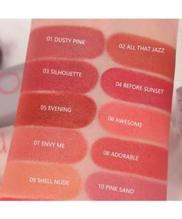 rom&nd Zero Matte Lipstick 3g 09 SHELL NUDE - Intense Color, Long-Lasting, Weightless Velvet Texture | Matte Finish, Highly Pigmented | Ultra-Adhesive Formula - Buy Online on GoSupps.com