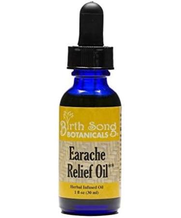 Earache Relief Tincture - Herbal Ear Pain Supplement by Birth Song Botanicals | 1oz Bottle - Buy Online on GoSupps.com