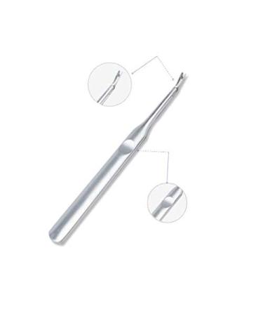 KDDOM 2 Pcs Stainless Steel Cuticle Pusher & Remover Set - Professional Dead Skin Fork Trimmer - Buy Online on GoSupps.com