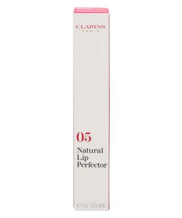 Clarins Natural Lip Perfector 05 - Candy Shimmer | Award-Winning Gloss for Instant 3D Shine and Lip Plumping | Nourishing & Hydrating Formula with Natural Plant Extracts - Buy Online on GoSupps.com