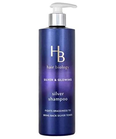 Hair Biology Silver Shampoo & Conditioner Set - 12.8 Fl Oz Bottles with Biotin for Gray & Color Treated Hair - Paraben Free - Pack of 2 - Buy Online on GoSupps.com
