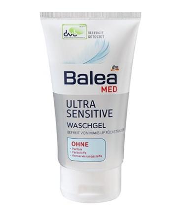 Balea Med Ultra-Sensitive Wash-Gel - Recommended by the German Allergy and Asthma Association for Sensitive & Allergy-Prone Skin 150ml