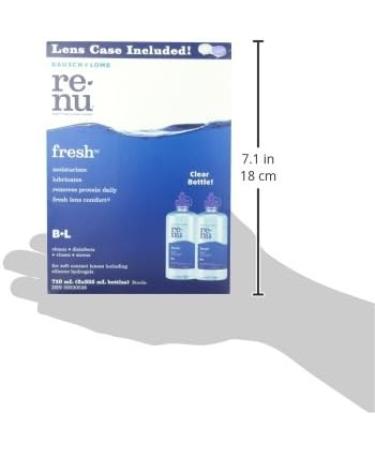 Bausch & Lomb Renu MultiPlus Solution 355ml - Pack of 2 | Effective Lens Care Solution - Buy Online on GoSupps.com