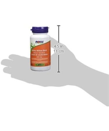 NOW Supplements White Willow Bark Extract 400mg Capsules 100 Count - Buy Online on GoSupps.com
