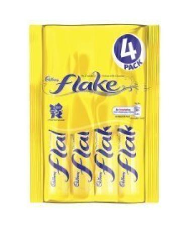 Cadbury Flake Bars 4 Pack 102G x 4 by Cadbury
