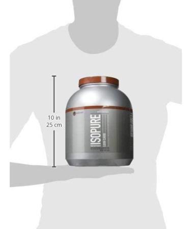 Isopure Low Carb Protein Powder Dutch Chocolate 4.5 lbs 2.04 kg