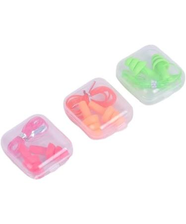 Swimmer Ear Plugs Silicone Ear Plugs Ear Protector Ear Plugs 1 Box Earplugs Noise Reduction Silicone Soft Ear Plugs PVC Rope Earplugs (Color : C) (Color : F) - Buy Online on GoSupps.com