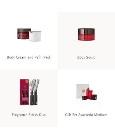 RITUALS The Ritual of Ayurveda Shower Foam | Shower Gel with Indian Rose and Sweet Almond Oil | Balancing Scent | Beneficial Pack 3 x 200 ml - Buy Online on GoSupps.com