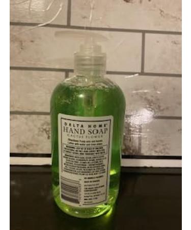 Delta Home Hand Soap - Cactus Flower Scent | Green - Premium International Shipping Available - Buy Online on GoSupps.com