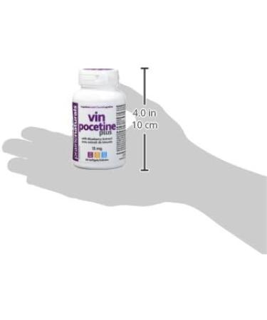 Prairie Naturals Vinpocetine with Blueberry Softgel - 60 Count Blueberry 60 count (Pack of 1) - Buy Online on GoSupps.com