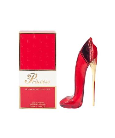 Princess High Heel Perfume for Women (2.9oz/85ml x 5pcs) Black Gold Pink Blue & Red Eau de Parfum (Pack of 5) - Buy Online on GoSupps.com