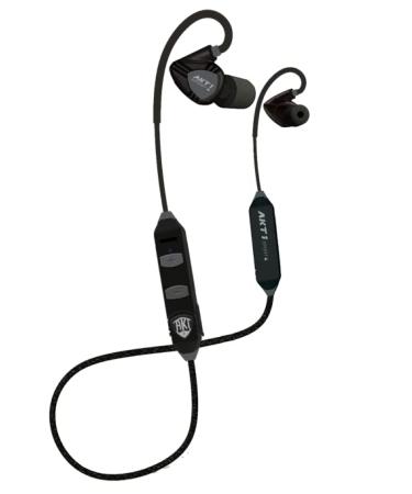 AKT1 Sport StrikePRO HT in-Ear Electronic Headphones with Advanced Amplification Technology for Shooting Sports and Hunting  NRR 29  40+ Hr Batt Life  Multi Size Safety Ear Tips Included