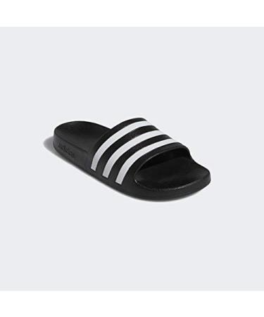 adidas Adilette Aqua Slides Sandal - Unisex Size 8, Black/White - Buy Online on GoSupps.com