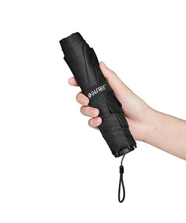 G4Free Travel Umbrella Compact Ultralight Carbon Fiber Super Slim Small Mini UV Sun Umbrellas - World's Lightest Weighs Only 4 oz
