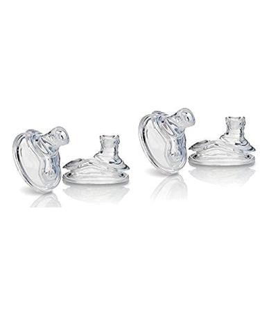 Nuby Super Spout No Spill Replacement Spouts - Clear 4 Count (Pack of 2) - Ideal for Sippy Cups - Buy Online on GoSupps.com