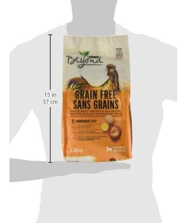 Beyond Grain Free Natural Dry Dog Food Farm-Raised Chicken & Egg - 1.36 kg Bag 1.36 kg (Pack of 1) - Buy Online on GoSupps.com