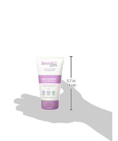 Bambo Nature Bath Buddy Hair & Body Wash 5 fl oz | Gentle, Eco-Friendly Cleanser - Buy Online on GoSupps.com