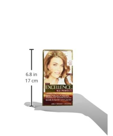 L'Oreal Paris Excellence Age Perfect 6N Light Soft Golden Brown - Layered Tone Color - Buy Online on GoSupps.com