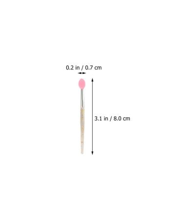 20pcs Silicone Lip Gloss Applicator Wands - Makeup Tools for Lipstick Eyelash and Eyeshadow - Clear Lip Brush & Mascara Applicators - Buy Online on GoSupps.com