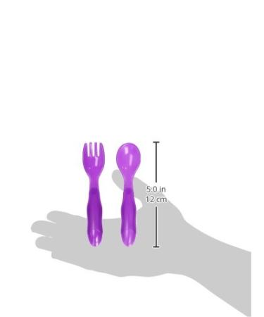 The First Years Take & Toss Toddler Fork and Spoon Set - Assorted Colors - Buy Online on GoSupps.com