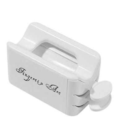 Bo te de r cup ration de poudre de trempage portable pour ongles - Double couche - Pratique - Bo te de restauration de pour ongles