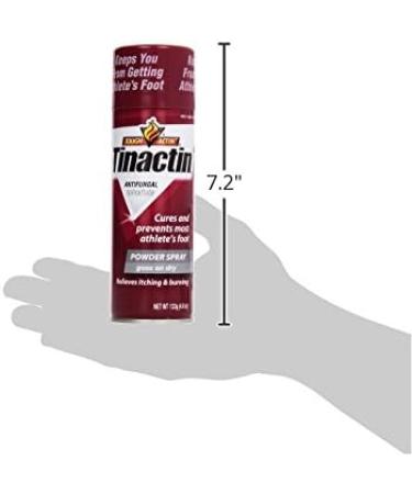 Tinactin Athlete Foot Powder Spray 4.6 oz - Fast-Acting Relief for Athlete's Foot - Buy Online on GoSupps.com
