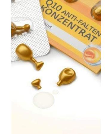 Balea Q10 Anti-Wrinkle Concentrate Serum - 3 Packs, 21 Capsules - Buy Online on GoSupps.com
