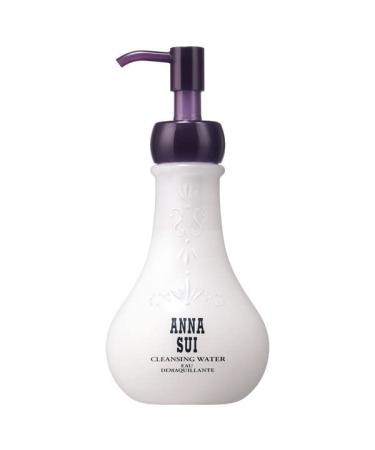 ANNA SUI Cleansing Water Moisturizing Makeup Remover to Cleanse and Melts Impurities and Makeup Botanical Extract Double Cleanse 6.7 Fl Oz