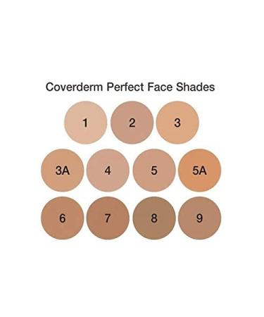 CoverDerm Perfect Face Concealing Foundation 3A - 1 oz | Full Coverage for Flawless Skin - Buy Online on GoSupps.com