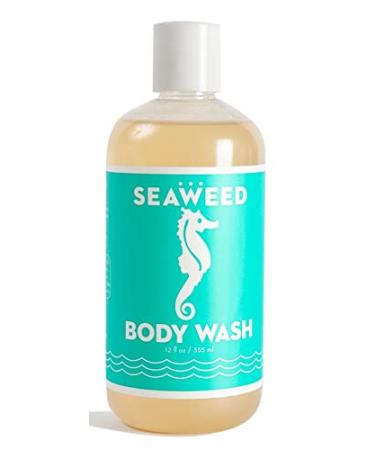 Swedish Dream Organic SEAWEED Body Wash | No Sulfates Parabens or Silicones | Vegan | Cruelty Free | 12 fl oz 355 ml