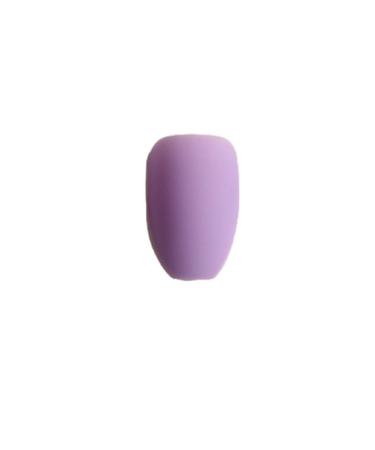 dijiusidy 1 Set Color Street Nail Strips Toe Files Matte Stick Solid Color Full Cover Art Decals Salon Supplies Decorations 13purple