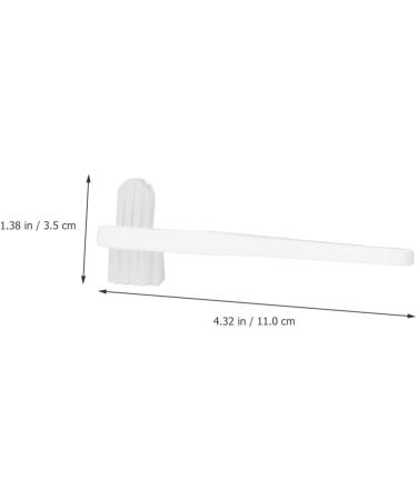 Gatuida 8-Piece Prosthesis Cleaning Brush Set - Double-Sided Toothbrushes for Deep Cleaning Care | White Retainer Care Tools - Buy Online on GoSupps.com