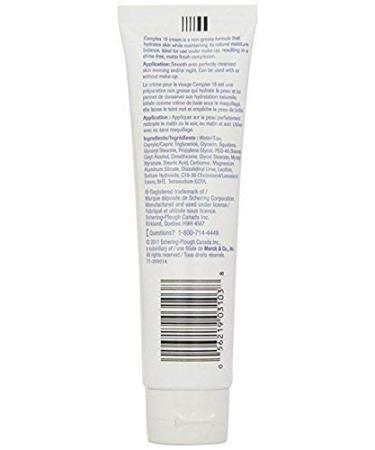Complex 15 Daily Face Cream 3.4oz (Pack of 2) - Hydrating Moisturizer for Smooth Skin - Buy Online on GoSupps.com