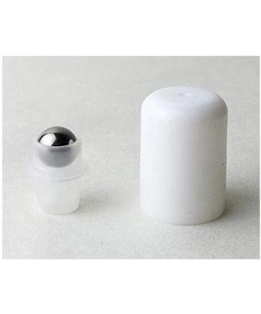 3PCs 50ml Refillable Green Glass Essential Oil Roll-On Bottles | Cosmetic Sample Packaging with Metal Roller Ball & White Cap - Perfect for Perfume & Essential Oils - Buy Online on GoSupps.com